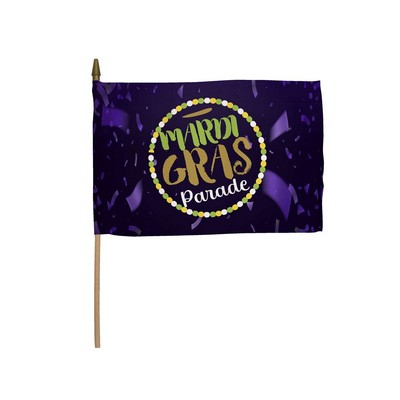 8" x 12" Stick Flag Kit (Set of 6)