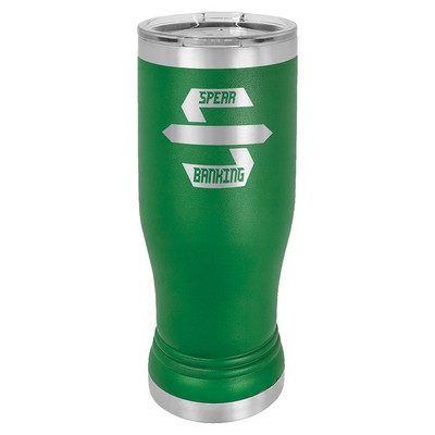 14 Oz. Green Pilsner Tumbler