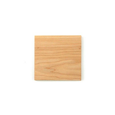 Square maple coaster