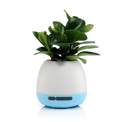 Egg Shaped Music Flower Pot Wireless Speaker