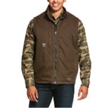 Ariat® Rebar™ Washed DuraCanvas™ Men's Wren Insulated Vest