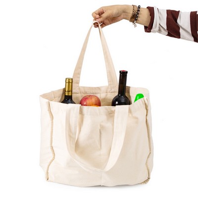 Natural Cotton Fiber Tote Bags