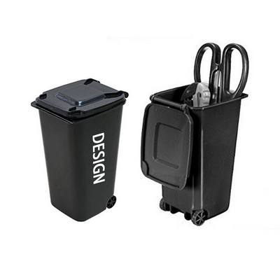 Desktop Trash Cans Pen Holder