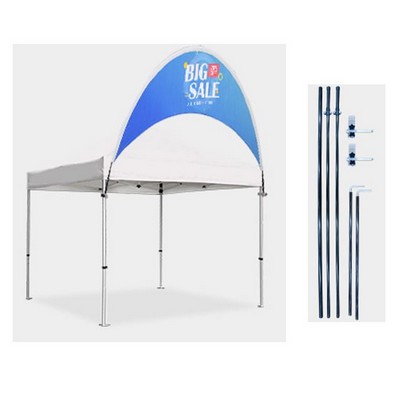 Arched Billboard Banner for Tent