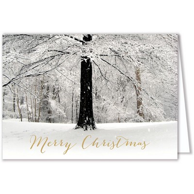 White Christmas Card