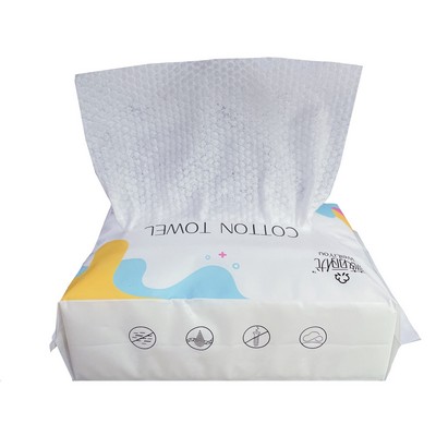 Portable Travel Size Disposable Nonwoven Cleaning Tissue Facial Tissue