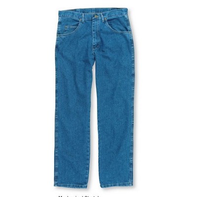 Wrangler® Rugged Wear® Men's Stonewashed Blue Relaxed Fit Flex Denim Jeans