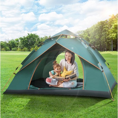 2-3 Person Camping Tents Automatic Instant Pop Up Family Tent