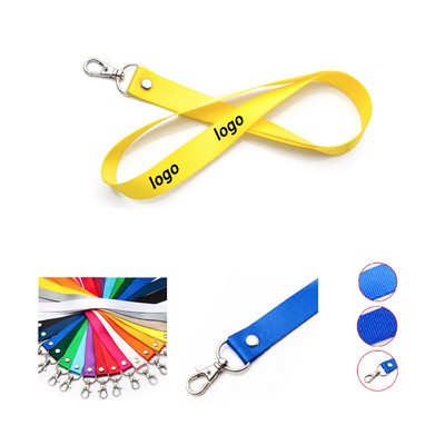 Flat Polyester Lanyard