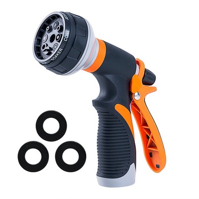 Garden Hose Nozzle Heavy Duty, High Pressure. Water Hose Nozzle Sprayer, Gun, Head.