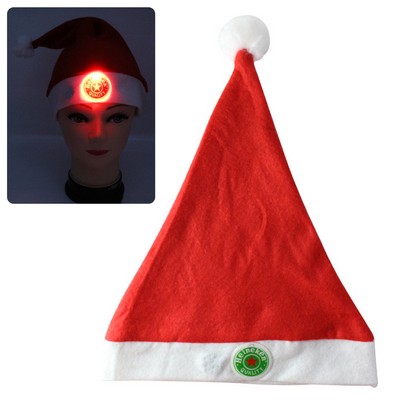 Various Felt Christmas Hat w/LED LOGO