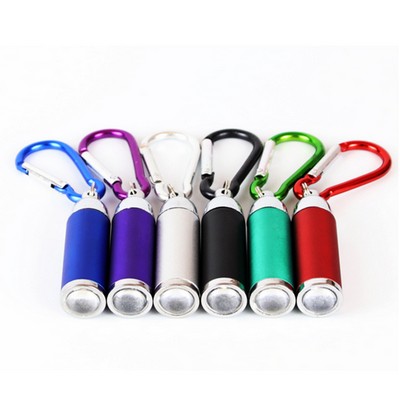 Mini Flashlight Torch with Carabiner