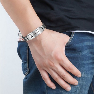 Bca Stainless Steel Bracelet - Engraved