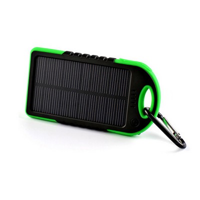 Outback Solar 5000mAh Power Charger & LED Flashlight