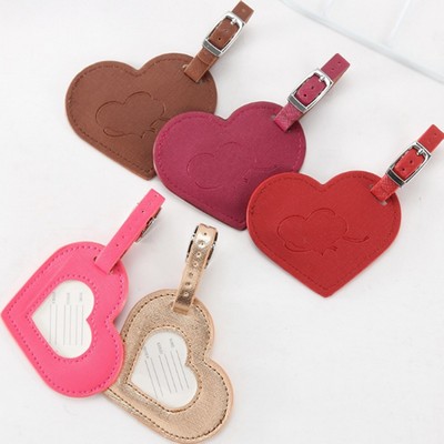 Heart Shape Luggage Tag