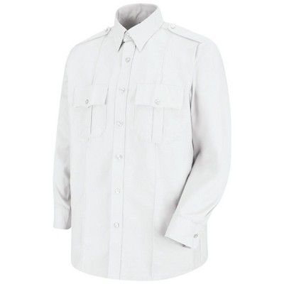 Horace Small™ Unisex White Long Sleeve Sentinel® Upgraded Security Shirt