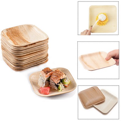 Disposable Palm Leaf Bamboo Plates