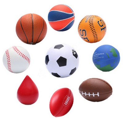 Custom Foam Football/Basketball Stress Reliever