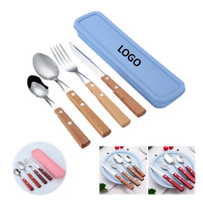 Portable Utensil Set With Case