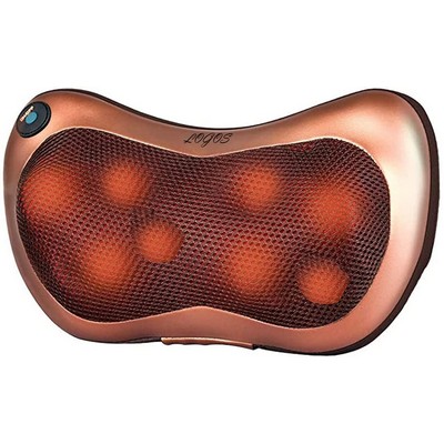 Shiatsu Back and Neck Massage Pillow, Deep Kneading Massager with Heat at Home Car Office