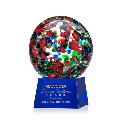 Fantasia Award on Robson Blue - 4" Diam