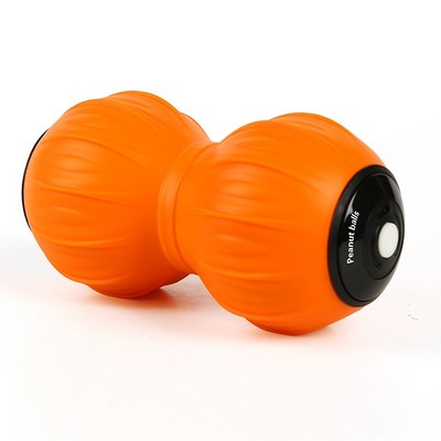 Vibrating Peanut Massage Ball - Rechargeable Muscle Roller for Trigger Point Therapy