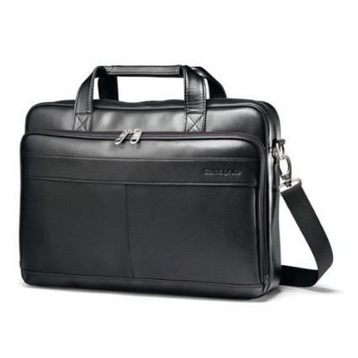 Samsonite® Leather Business Slim Briefcase