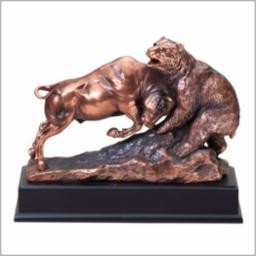 Resin Bear and Bull Award