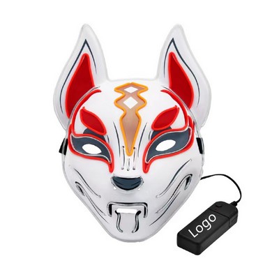 Halloween Mask LED Light up Masks for Festival Cosplay Halloween Costume Masquerade Parties Carnival