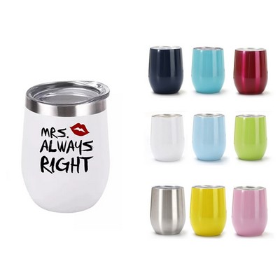 Classic Egg Shape Wine Tumbler