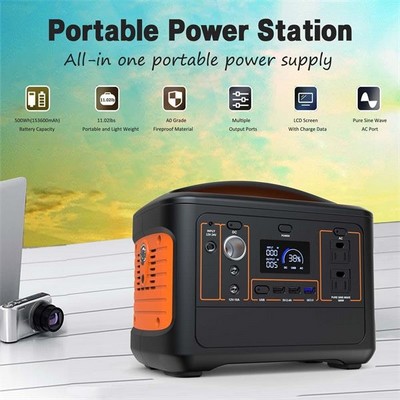 High Efficiency 568Wh Lithium-Ion Power Station