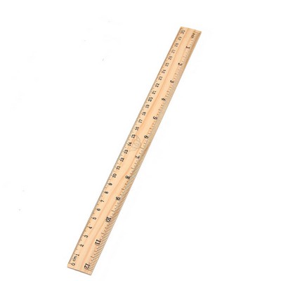 12" Wood Ruler