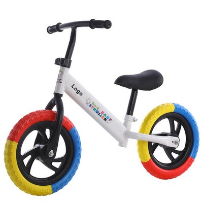 Kids Balance Bike No Pedals Height Adjustable Bicycle