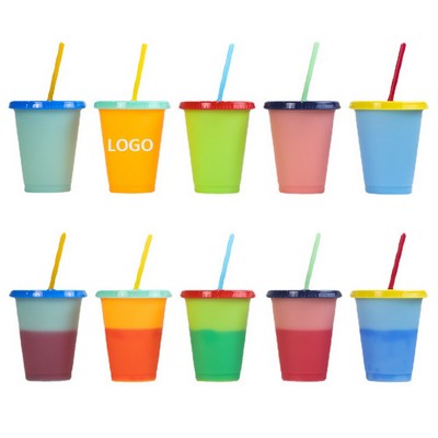 16Oz Color Changing Tumblers with Lids