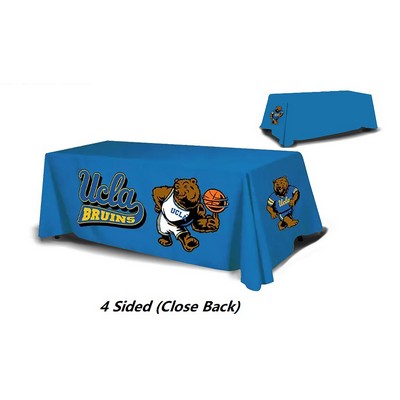 8ft Custom Print 4 Sides Table Cover