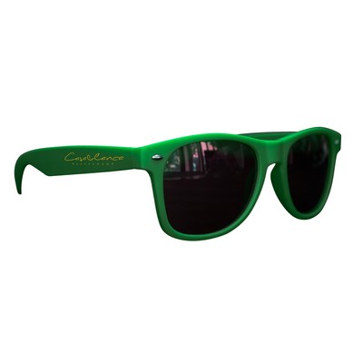 Matte Soft Rubberized Finish Miami Sunglasses