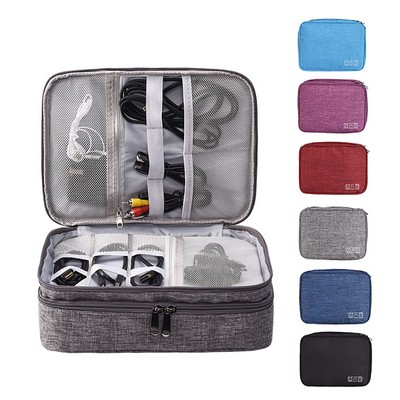 Multifunctional Electronics Accessories Storage Bag