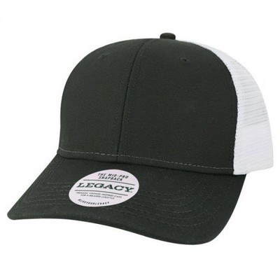 Legacy Mid-Pro Snapback Trucker Cap (Blank)