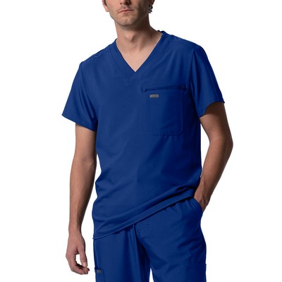 Landau® Forward Men's Tuckable V-Neck Scrub Shirt