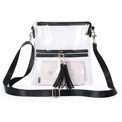 Women Clear PVC Shoulder Bags