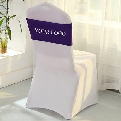 Bandage Style Wedding/Hotel Chair Back Cover