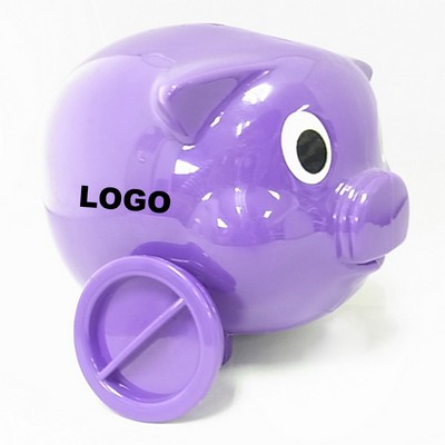 Cartoon Plastic Piggy Bank