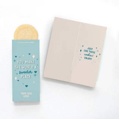 Customizable Cookie-Filled Greeting Card  "So Good" Sugar Cookie!