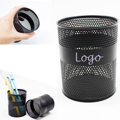 Metal Mesh Pen Holder