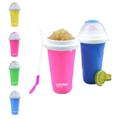 Frozen Smoothies Cup with Spoon