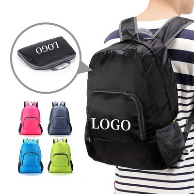 Large Capacity Lightweight Folding Travel Storage Backpack