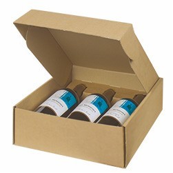 3 Bottle Wine Box