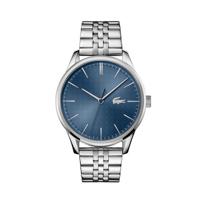 Lacoste™ Vienna Men's Stainless Steel Watch w/Blue Dial