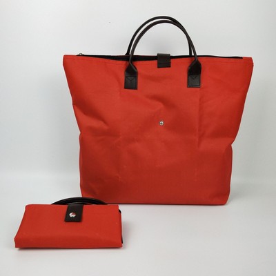 Folding Tote Shopping Bag with Buckle