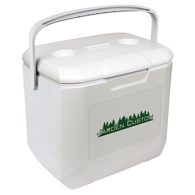 Coleman 30-Quart Performance Chest Cooler - white